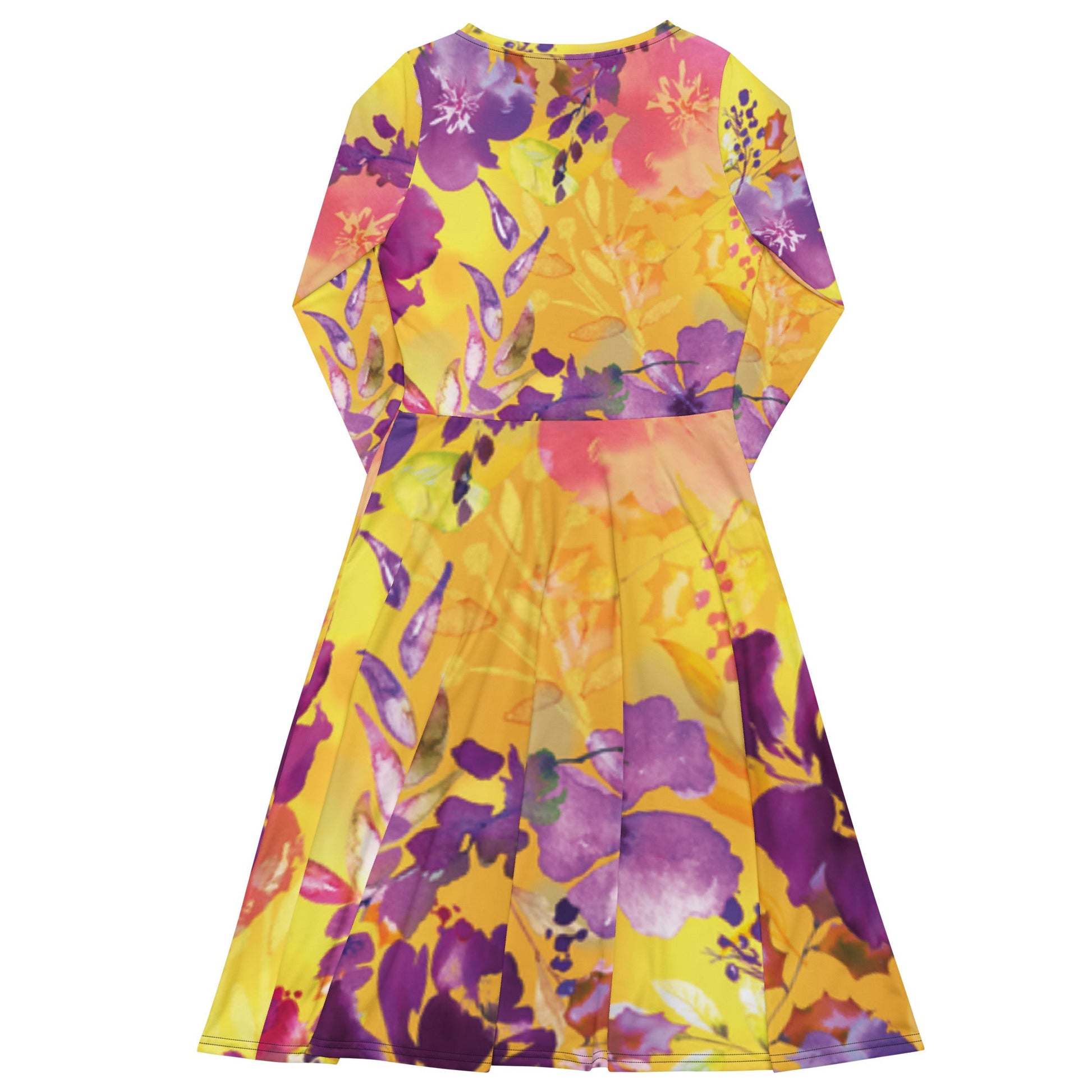 Skater Dress bouquet of flowers
