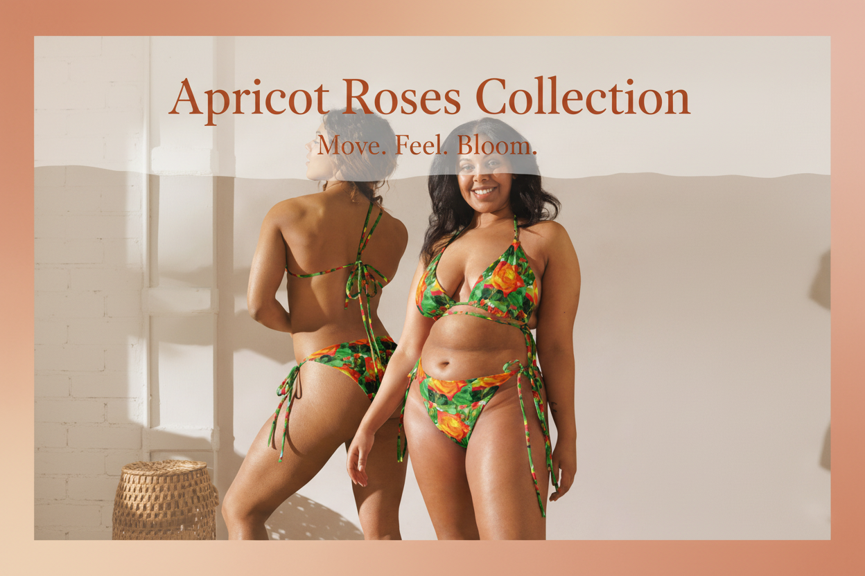 Apricot Roses Collection Campaign Banner