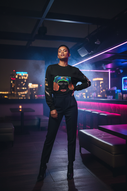 Eyes of Frida Kahlo Premium Unisex Sweatshirt - Artist Collection