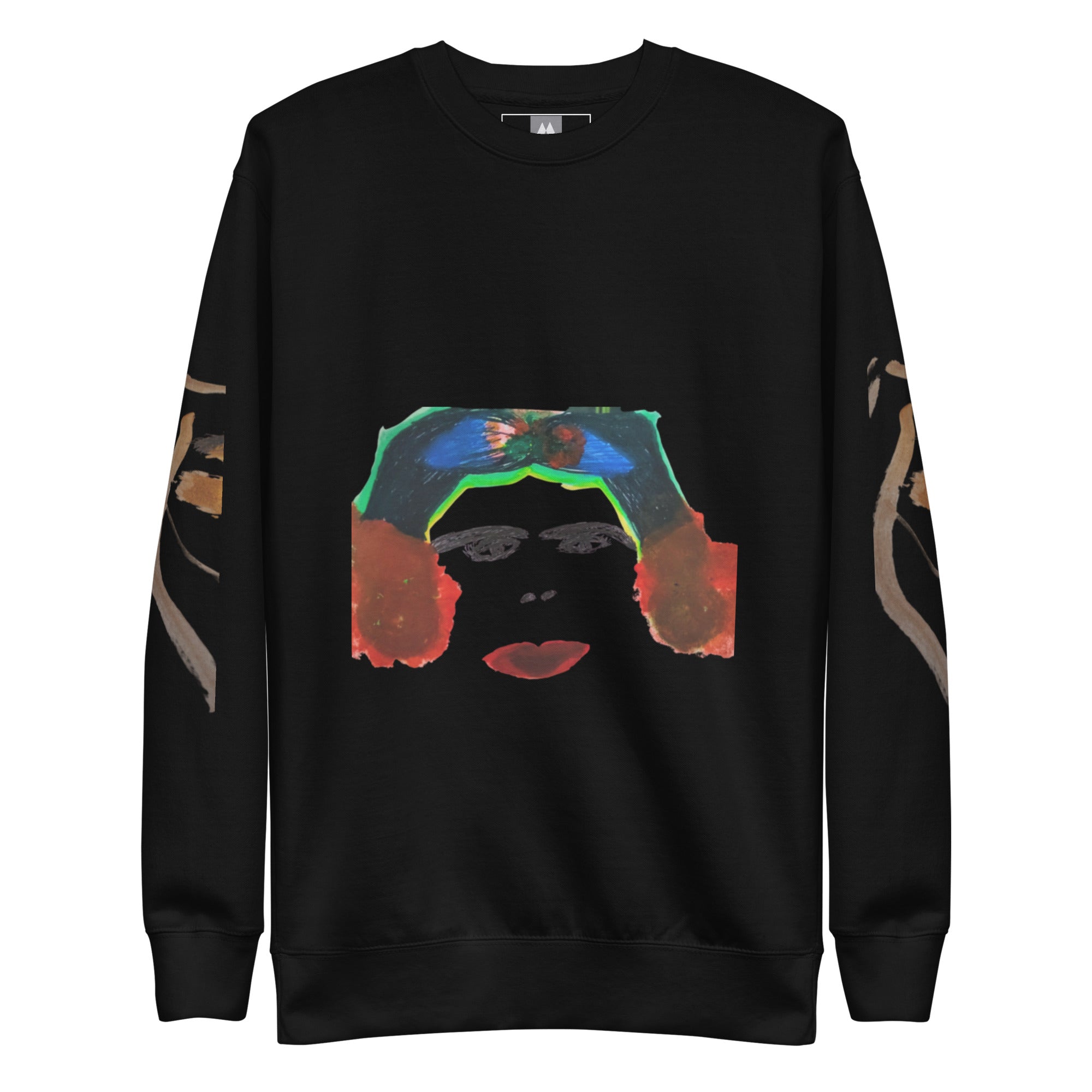Eyes of Frida Kahlo Premium Unisex Sweatshirt - Artist Collection