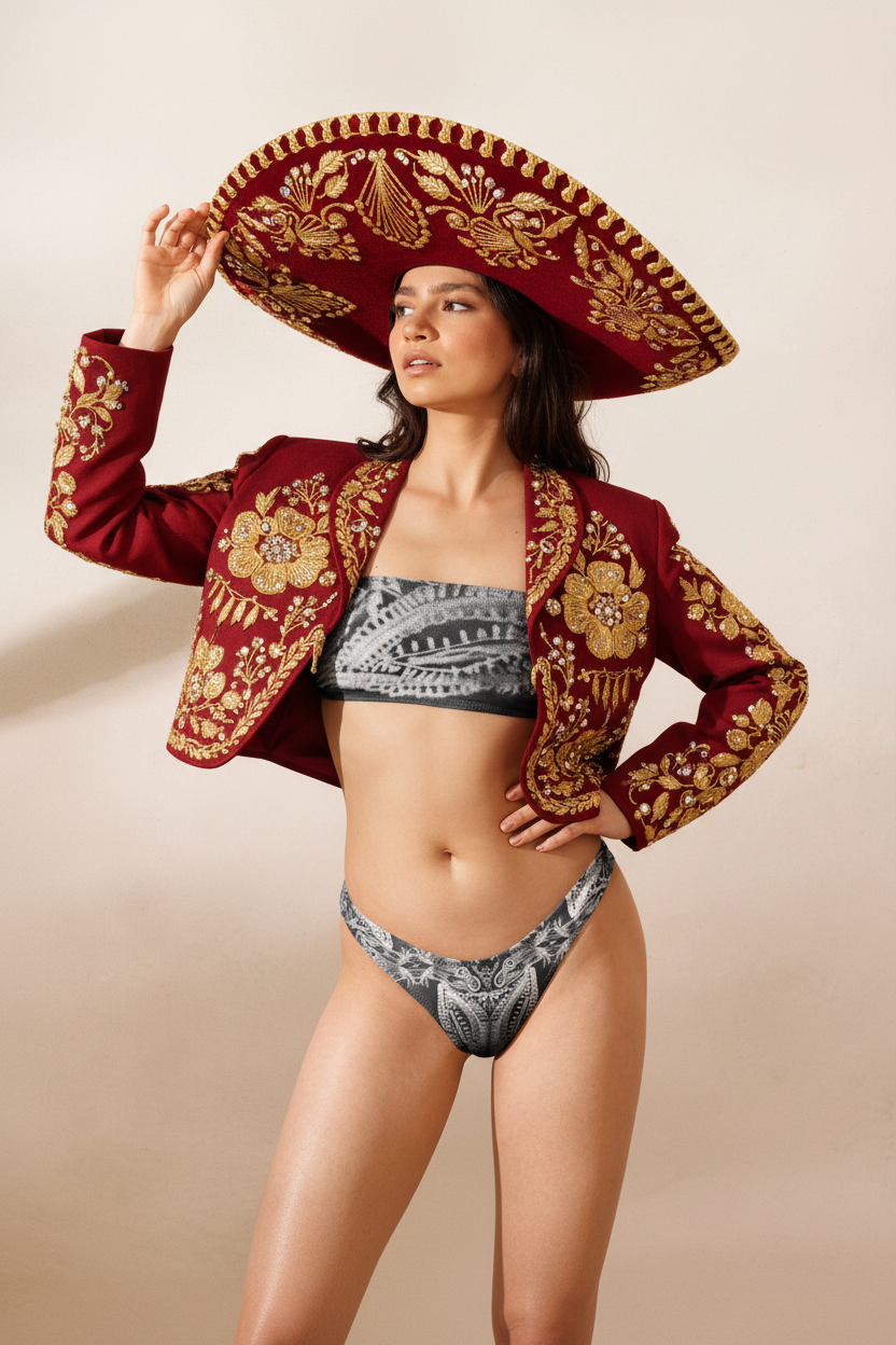 Viva Fiesta Charro Bikini