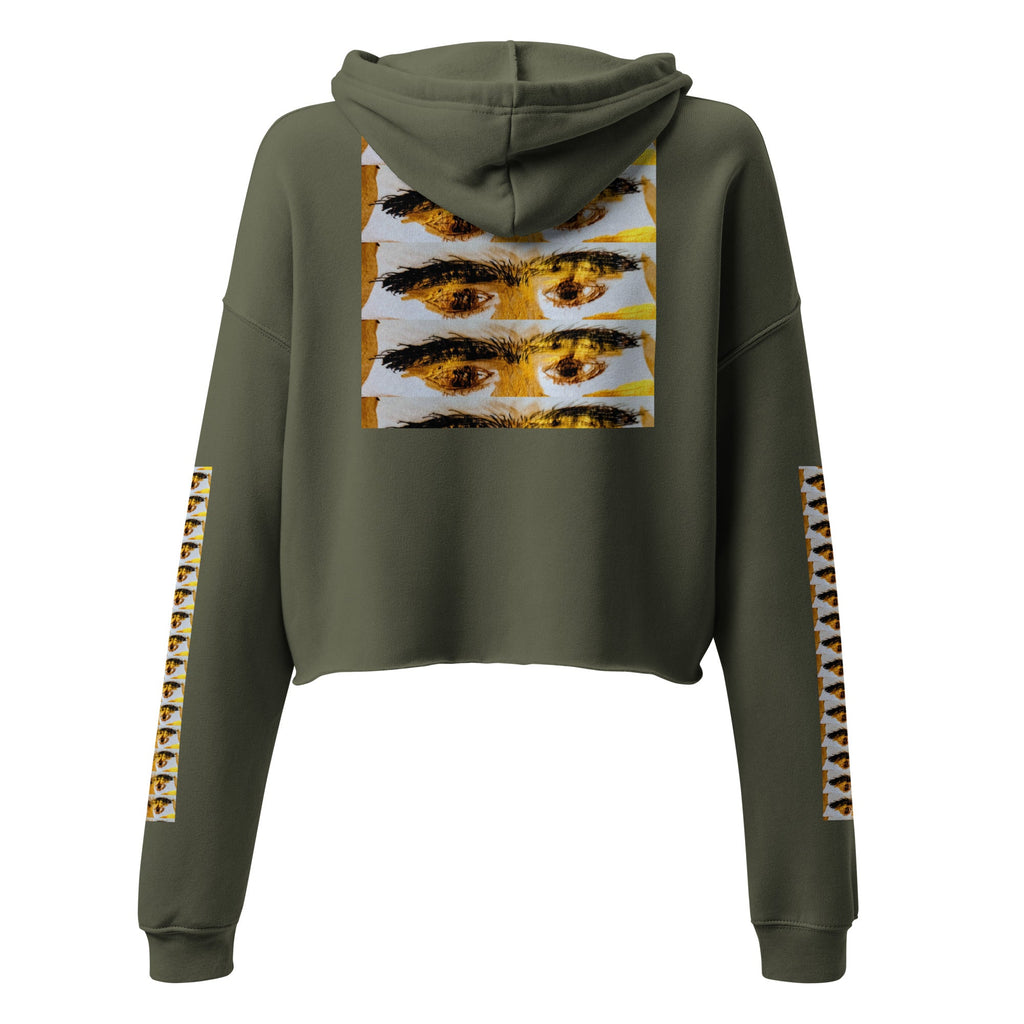 Frida Kahlo Premium Crop Hoodie - Artist Collection